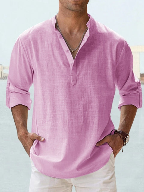 Eli | Casual Linen Overshirt